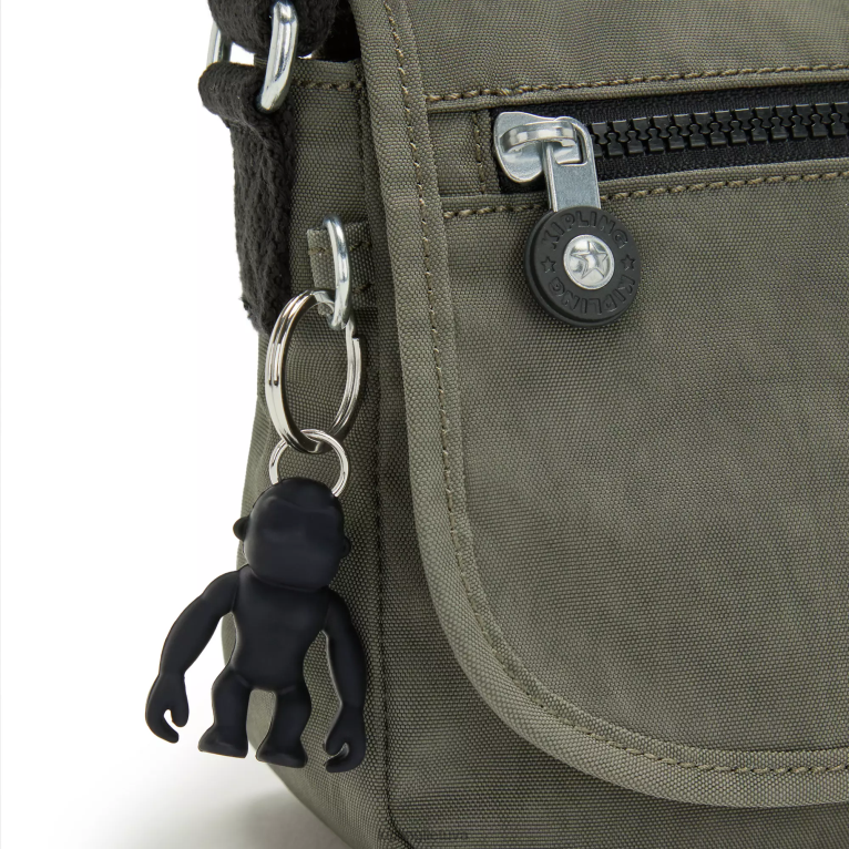 \"maišeliai\" sabian crossbody mini krepšys 22V8R196 Kipling moterys žalios samanos