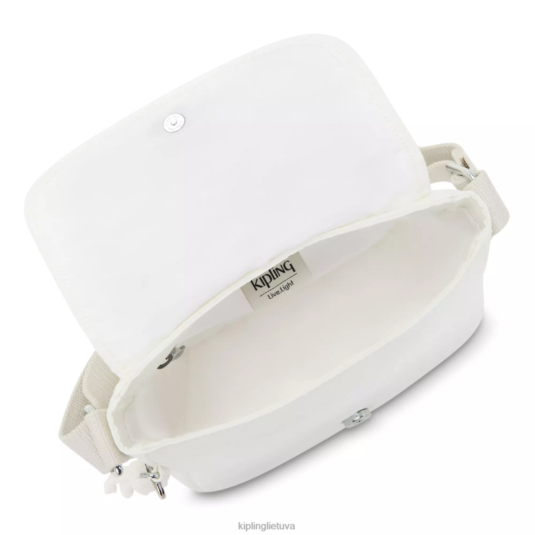 \"maišeliai\" sabian crossbody mini krepšys 22V8R198 Kipling moterys naujas alebastras