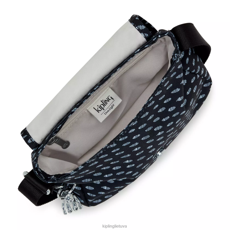 \"maišeliai\" sabian margintas crossbody mini krepšys 22V8R12 Kipling moterys galutiniai taškai