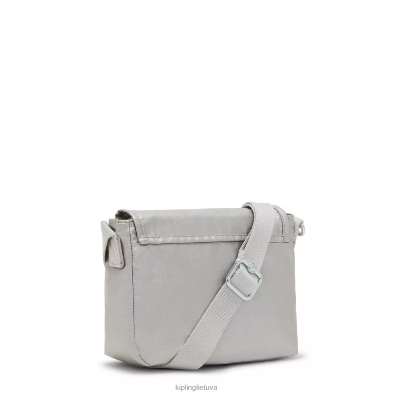 \"maišeliai\" sabian metalic crossbody mini krepšys 22V8R100 Kipling moterys šviesus metalas
